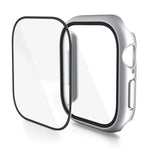 PC Integrated Tempered Film Watch Case, For Apple Watch Series 10 / 11 46mm, For Apple Watch Series 10 / 11 42mm