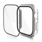 PC Integrated Tempered Film Watch Case, For Apple Watch Series 10 / 11 46mm, For Apple Watch Series 10 / 11 42mm