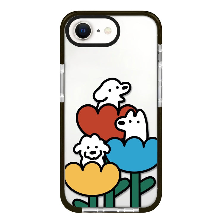 Simple Illustration Pattern Full Coverage Phone Case, For iPhone 7 / 8 / SE 2020 2022