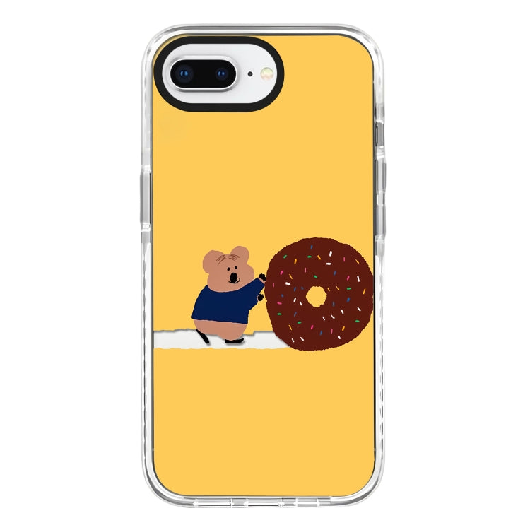 Simple Illustration Pattern Full Coverage Phone Case, For iPhone 7 Plus / 8 Plus