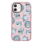 Simple Illustration Pattern Full Coverage Phone Case, For iPhone 12 mini