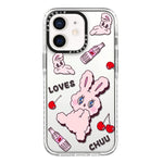 Simple Illustration Pattern Full Coverage Phone Case, For iPhone 12 mini