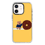 Simple Illustration Pattern Full Coverage Phone Case, For iPhone 12 mini