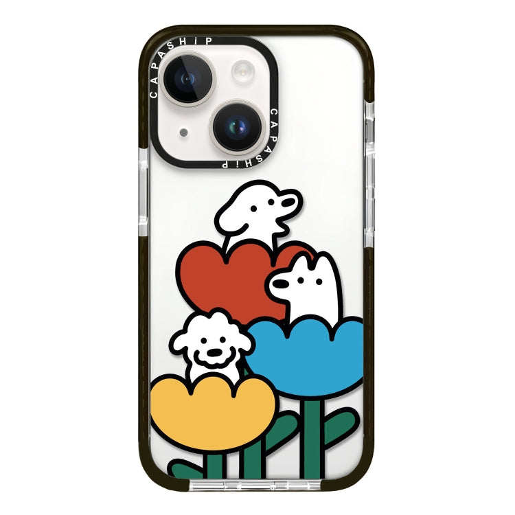 Simple Illustration Pattern Full Coverage Phone Case, For iPhone 13