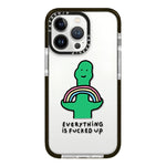 Simple Illustration Pattern Full Coverage Phone Case, For iPhone 13 Pro Max