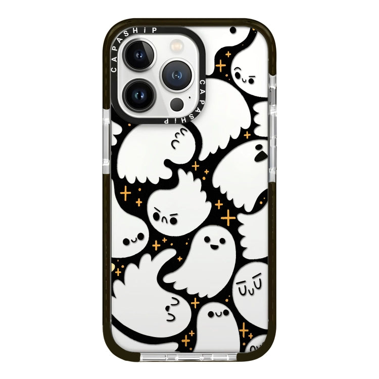 Simple Illustration Pattern Full Coverage Phone Case, For iPhone 16 Pro Max