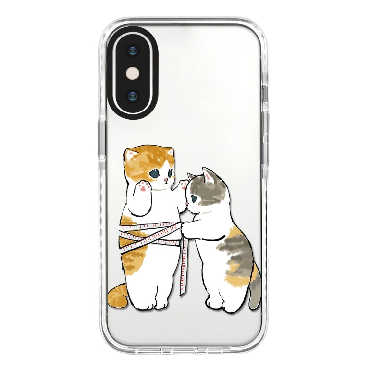 Simple Illustration Pattern Full Coverage Phone Case, For iPhone X / XS