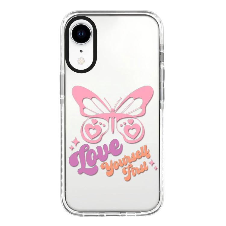 Simple Illustration Pattern Full Coverage Phone Case, For iPhone XR