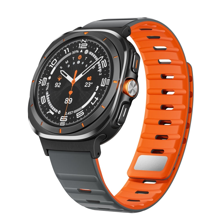 Magnetic Silicone Watch Band, For Samsung Galaxy Watch Ultra 47mm / Ultra 2025