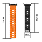 Magnetic Silicone Watch Band, For Samsung Galaxy Watch Ultra 47mm / Ultra 2025