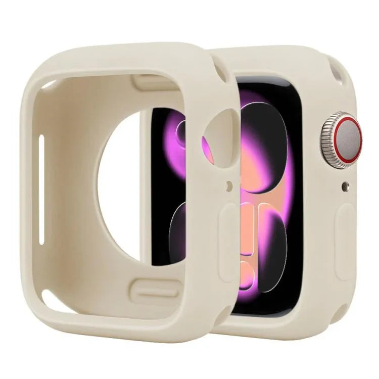 Candy Silicone Half Coverage Watch Case, For Apple Watch Series 11 / 10 46mm