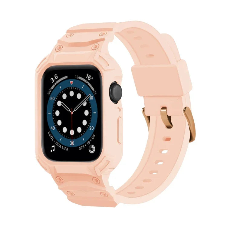 Armor TPU Case Integrated Watch Band, For Apple Watch Series 10 / 11 46mm, For Apple Watch Series 10 / 11 42mm