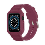 Armor TPU Case Integrated Watch Band, For Apple Watch Series 10 / 11 46mm, For Apple Watch Series 10 / 11 42mm