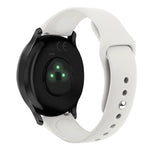 Solid Color Reverse Buckle Silicone Strap, Size: Large Size, For Garmin Vivoactive 3 / Vivomove HR