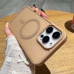 Frosted Skin Feel MagSafe Phone Case, For iPhone 13, For iPhone 12, For iPhone 12 Pro Max, For iPhone 12 Pro, For iPhone 11 Pro Max, For iPhone 11, For iPhone 11 Pro