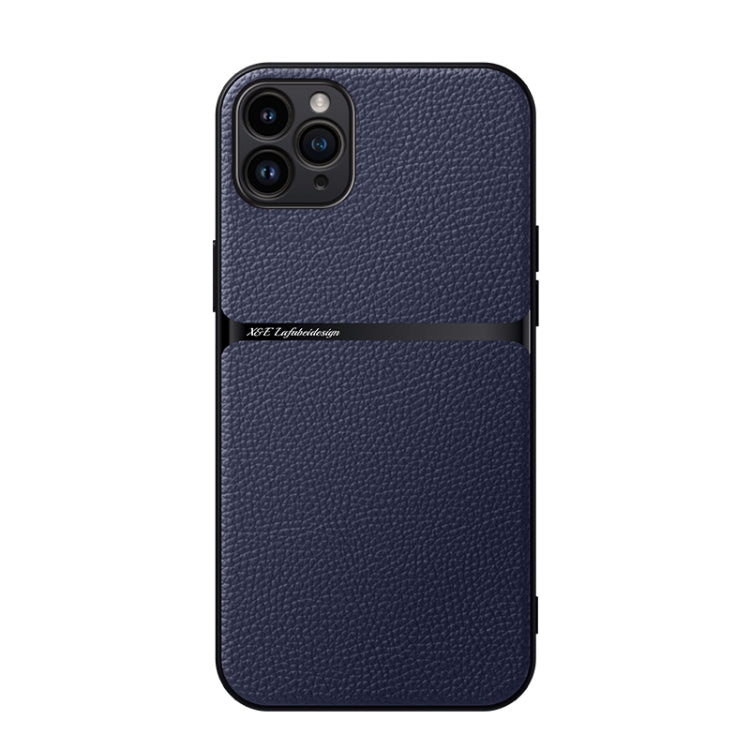 Litchi Leather Magnetic Full Coverage Shockproof Phone Case, For iPhone 14 Pro Max, For iPhone 13 Pro Max, For iPhone 13 Pro, For iPhone 13, For iPhone 12, For iPhone 12 Pro Max, For iPhone 12 Pro, For iPhone 11 Pro Max