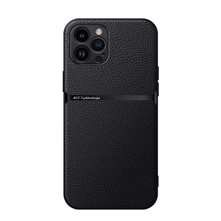Litchi Leather Magnetic Full Coverage Shockproof Phone Case, For iPhone 14 Pro Max, For iPhone 13 Pro Max, For iPhone 13 Pro, For iPhone 13, For iPhone 12, For iPhone 12 Pro Max, For iPhone 12 Pro, For iPhone 11 Pro Max
