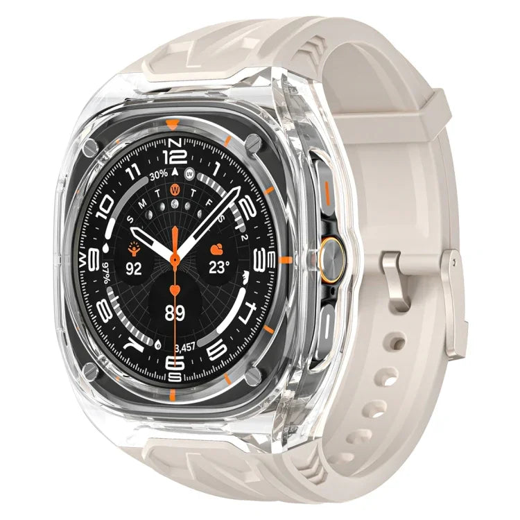 Modified PC Hybrid TPU Watch Case Band, For Samsung Galaxy Watch Ultra 47mm / Ultra 2025
