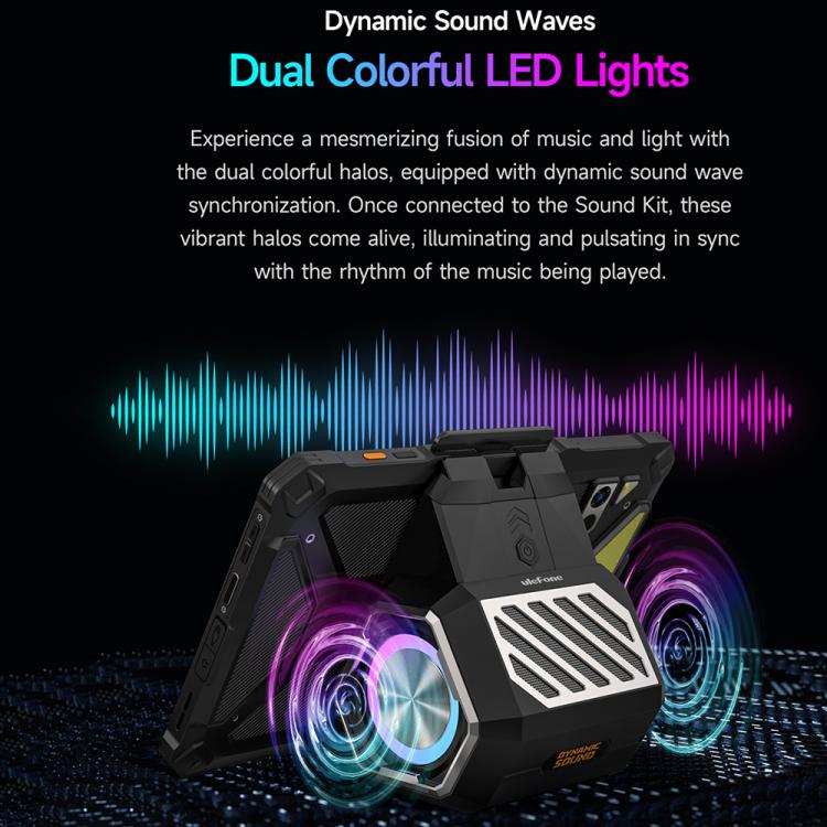 Ulefone Portable Holder Wireless Bluetooth Speaker for Ulefone Armor Pad 4 / 4 Ultra, For Ulefone Armor Pad 4 / 4 Ultra