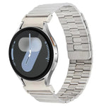 Bamboo Magnetic Quick Release Metal Watch Band, For Samsung Galaxy Watch 7 / 6 / 5 / 4