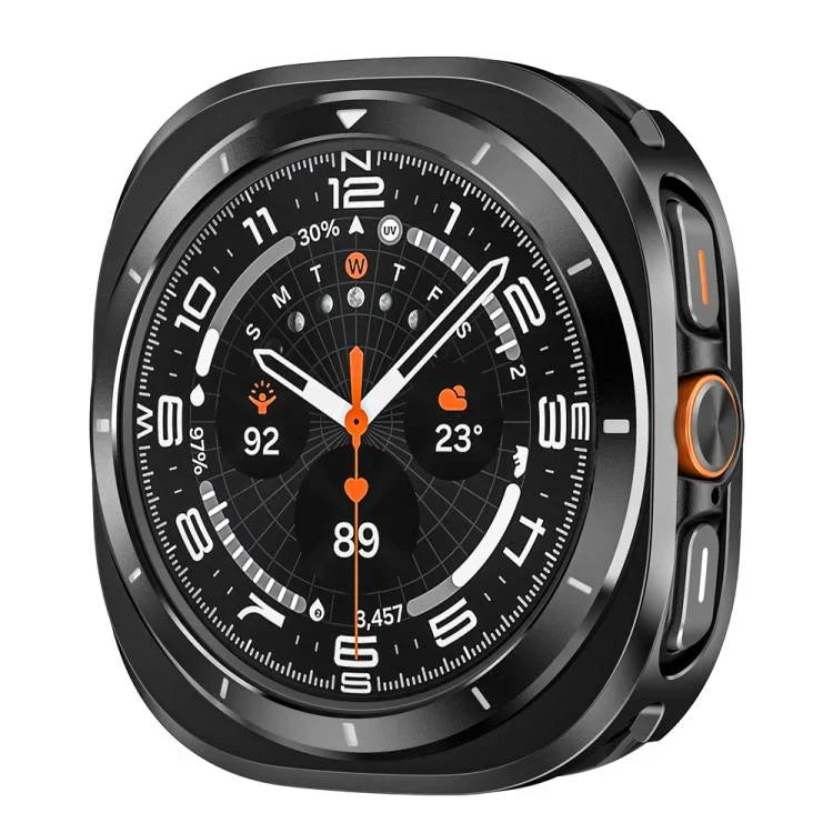 Aluminum Alloy Metal PC Watch Protective Cover, For Samsung Galaxy Watch Ultra 47mm / Ultra 2025