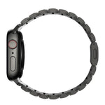 Norman Clasp One-Bead Stainless Steel Watch Band, For Apple Watch 46mm / 49mm / 45mm / 44mm