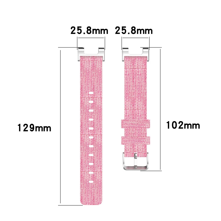Nylon Canvas Replacement Strap with Utility Knife, For Huami Amazfit Ares A1908, For Huami Amazfit T-Rex  A1918