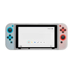 Game Console Solid Color Silicone Full Protective Case, For Nintendo Switch