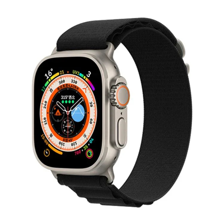 Kalebol Aline Nylon Loop Watch Band, For Apple Watch 46mm / 49mm / 45mm / 44mm, For Apple Watch 42mm / 41mm / 40mm / 38mm