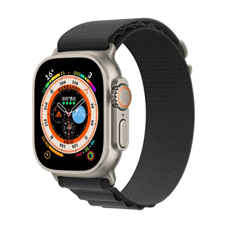 Kalebol Aline Nylon Loop Watch Band, For Apple Watch 46mm / 49mm / 45mm / 44mm, For Apple Watch 42mm / 41mm / 40mm / 38mm