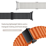 Kalebol Ocean Loop Nylon Braided Watch Band, For Samsung Galaxy Watch Ultra 47mm / Ultra 2025