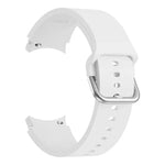 Kalebol Metal Pin Buckle Silicone Watch Band, For Samsung Galaxy Watch 7 / 6 / 5 / 4