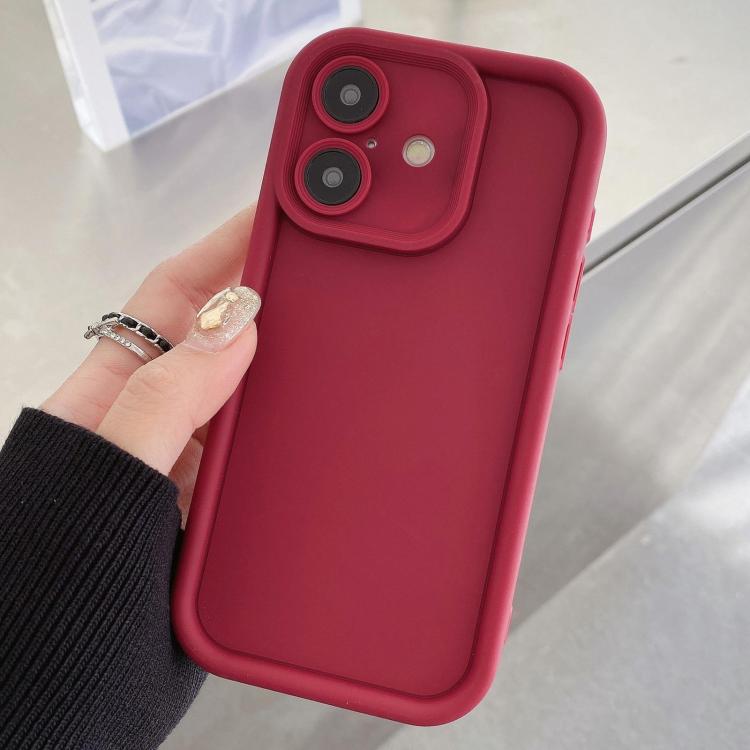 Shockproof Frame Frosted Precise Hole TPU Phone Case, For iPhone 17e / 16e, For iPhone 17 Pro Max, For iPhone 17 Pro, For iPhone 17, For iPhone Air, For iPhone 16 Pro Max