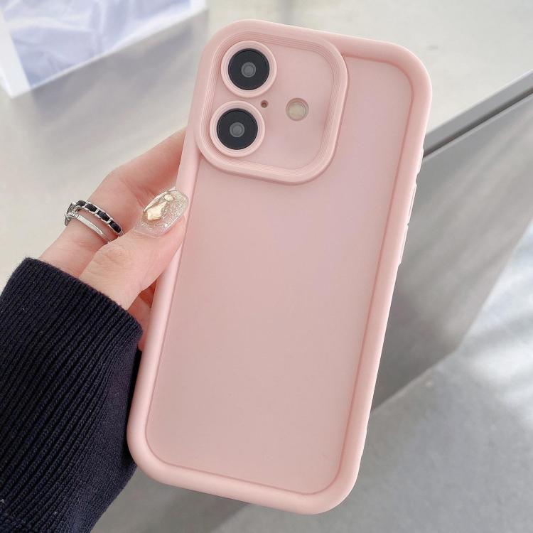 Shockproof Frame Frosted Precise Hole TPU Phone Case, For iPhone 17e / 16e, For iPhone 17 Pro Max, For iPhone 17 Pro, For iPhone 17, For iPhone Air, For iPhone 16 Pro Max