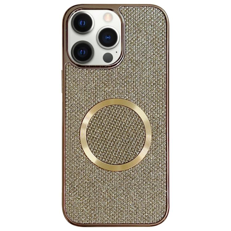 Electroplating PC Glitter Grain MagSafe Phone Case, For iPhone 13, For iPhone 12, For iPhone 12 Pro Max, For iPhone 12 Pro, For iPhone 11 Pro Max, For iPhone 11, For iPhone 11 Pro