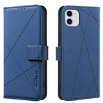 Geometric Pattern RFID Leather Phone Case, For iPhone 6 / 7 / 8 / SE, For iPhone 13 Pro Max, For iPhone 13 Pro, For iPhone 12 / 12 Pro, For iPhone 12 Pro Max, For iPhone 11 Pro Max, For iPhone 11, For iPhone 11 Pro