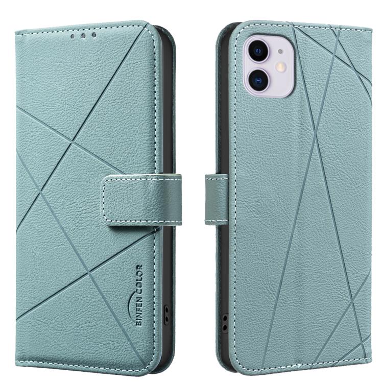 Geometric Pattern RFID Leather Phone Case, For iPhone 6 / 7 / 8 / SE, For iPhone 13 Pro Max, For iPhone 13 Pro, For iPhone 12 / 12 Pro, For iPhone 12 Pro Max, For iPhone 11 Pro Max, For iPhone 11, For iPhone 11 Pro