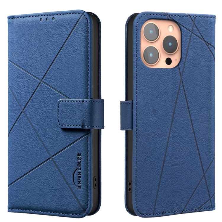 Geometric Pattern RFID Leather Phone Case, For iPhone 6 / 7 / 8 / SE, For iPhone 13 Pro Max, For iPhone 13 Pro, For iPhone 12 / 12 Pro, For iPhone 12 Pro Max, For iPhone 11 Pro Max, For iPhone 11, For iPhone 11 Pro