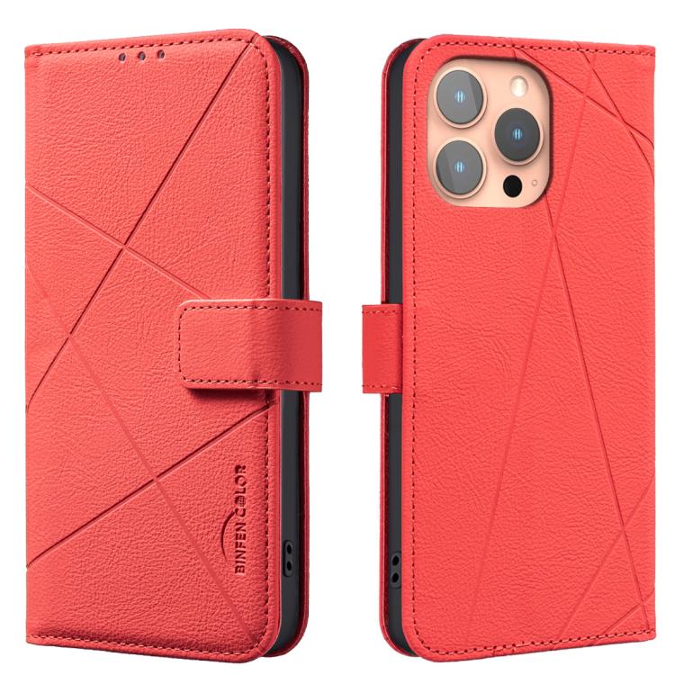 Geometric Pattern RFID Leather Phone Case, For iPhone 16e / 17e, For iPhone 17 Pro Max, For iPhone 17 Pro, For iPhone 17, For iPhone Air, For iPhone 16 Pro Max, For iPhone 16 Pro, For iPhone 16 Plus