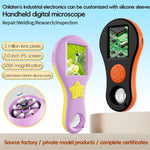 2 inch IPS Screen Children Handheld Digital Microscope 500X Magnification, T56, T57