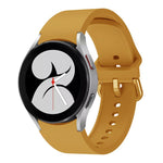 xDfind Solid Color Colorful Buckle Quick Release Silicone Watch Band, For Samsung Galaxy Watch3 41mm