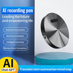 JNN A6 Portable Smart AI Magnetic Recorder Support APP Control, 8GB, 16GB, 32GB, 64GB, 128GB