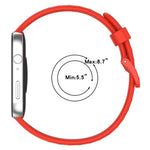 xDfind Colorful Buckle Silicone Sports Watch Band, For Huawei Watch Fit 5 / Fit 5 Pro