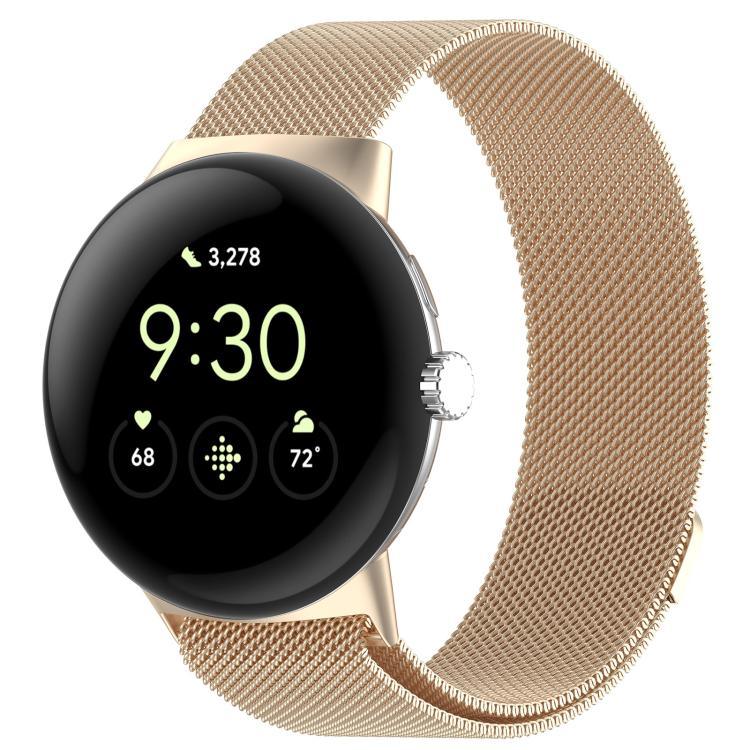 xDfind Milanese Metal Magnetic Watch Band, For Google Pixel Watch 4 / Watch 3 45mm, For Google Pixel Watch 4 / 3 / 2 / 1 41mm
