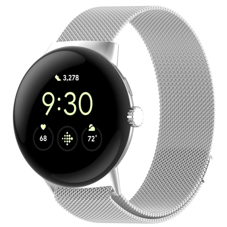 xDfind Milanese Metal Magnetic Watch Band, For Google Pixel Watch 5 / 4 / 3 / 2 / 1 41mm, For Google Pixel Watch 5 / 4 / 3 45mm