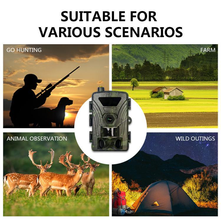 PR802G 4G EU Version 4K HD Night Vision Infrared Motion Detection Hunting Camera, PR802G