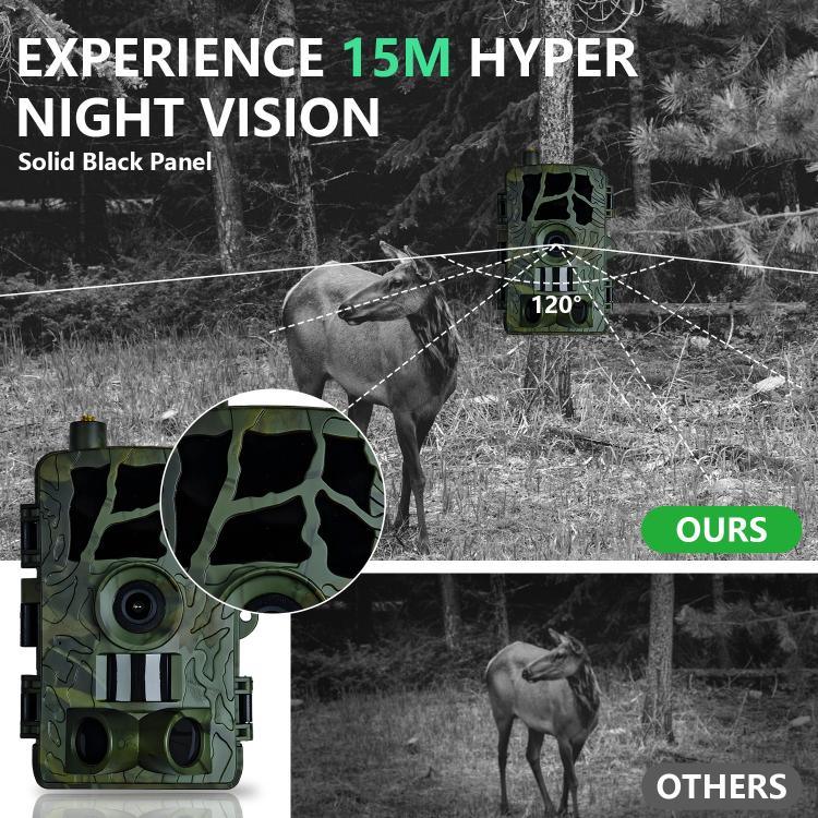 PR804G 4G EU Version 1080P HD Night Vision Infrared Hunting Camera, PR804G