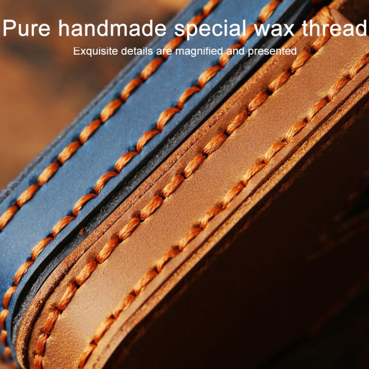 For Toyota Corolla 2-button B110 Crazy Horse Cowhide Car Key Protection Cover, For Toyota Corolla 2-button