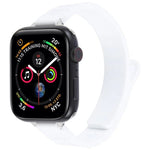 Slim I-shaped Magnetic Silicone Watch Band, For Apple Watch 46mm / 49mm / 45mm / 44mm, For Apple Watch 42mm / 41mm / 40mm / 38mm