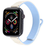 Slim I-shaped Magnetic Silicone Watch Band, For Apple Watch 46mm / 49mm / 45mm / 44mm, For Apple Watch 42mm / 41mm / 40mm / 38mm